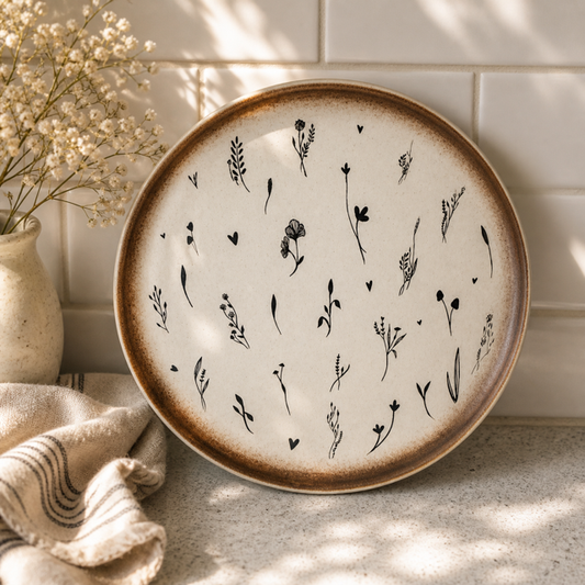Meet Me in The Meadow Plate